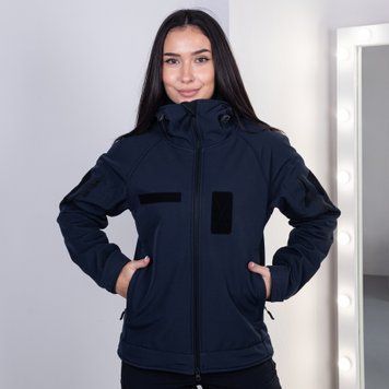 Куртка Soft Shell ДСНС УЗ жіноча, темно синя XS 8-2 фото