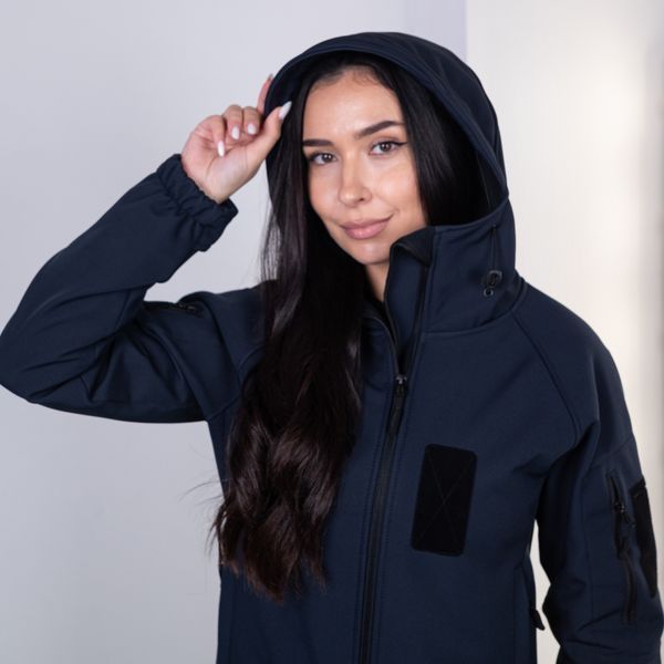 Куртка Soft Shell ДСНС УЗ жіноча, темно синя XS 8-2 фото