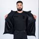 Куртка Soft Shell Striker стрейч флис ПОЛИЦИЯ мужская, ТЕМНО СИНЯЯ с отсеком под оружие S 178-1 фото 9