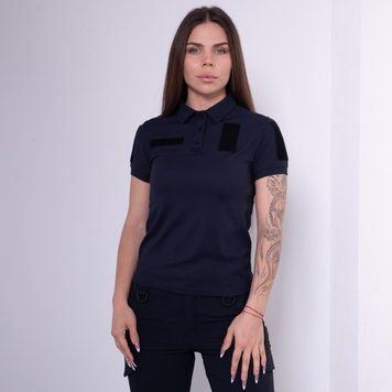 Поло CoolPass піке AIR ДСНС терморегуляція жіноче, сине 2XS 85-1 фото
