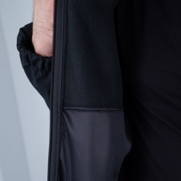 Куртка Soft Shell Striker ПОЛИЦИЯ мужская, ЧЕРНАЯ отсек под оружие распродажа XL - 54/52 219 фото