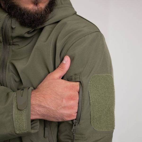 Куртка Soft Shell ESDY, олива S 123-5 фото