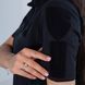 Футболка на змейке Трикотаж HeiQ терморегуляция полиция женская Model 6, чернаяя 2XS 207-1 фото 7