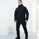 Тактический костюм Soft Shell Esdy, черный 20 фото 1