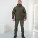 Тактичний костюм Soft Shell Silver Knight, олива 21 фото 2