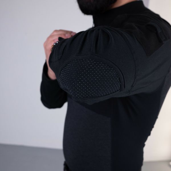 Тактична бойова сорочка Убакс ХБ Esdy Tactical Combat Shirt, чорна S 78-1 фото