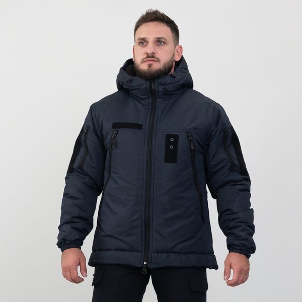 Куртка зимняя бушлат полиция ДСНС мужская, синяя 2XL - 56/54 1815432247-3 фото