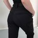 Тактические штаны Komfort Double Weav стрейч ДЕМИ женские, черные 3XS 12-1 фото 2