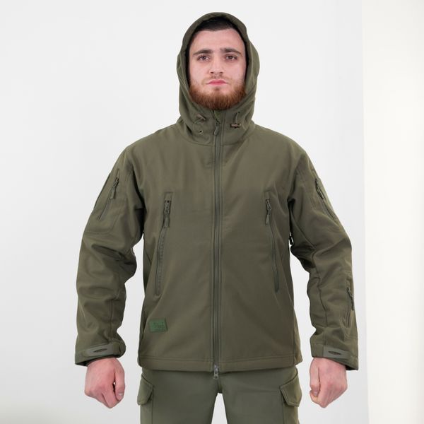 Куртка Soft Shell Silver Knight, олива L 1812160804 фото