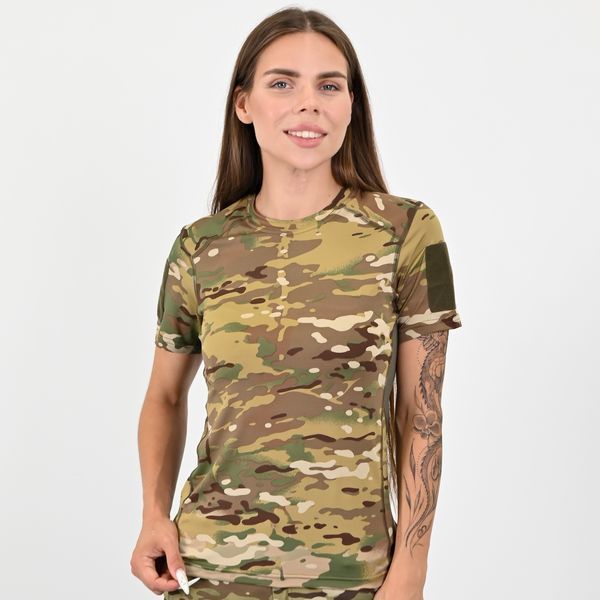Футболка Jersey терморегуляция женская, мультикам 2XS 2273949004 фото