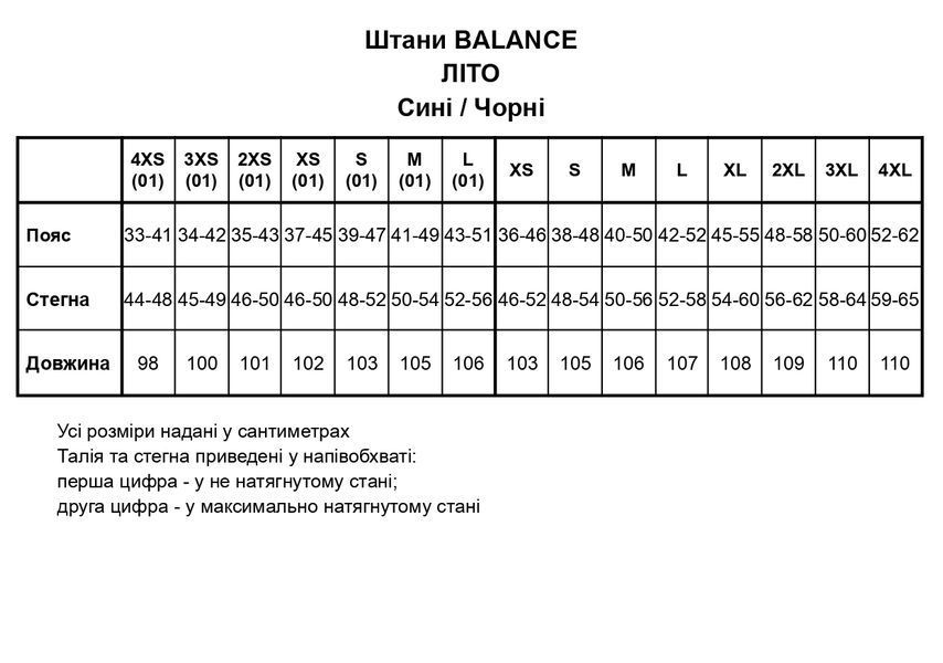 Тактические штаны Balance стрейч ЛЕТО, темно синие S 2247619906-1 фото
