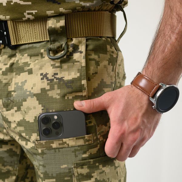 Тактичні штани РІП-СТОП зі вставками ЛІТО, піксель M 2114368736 фото
