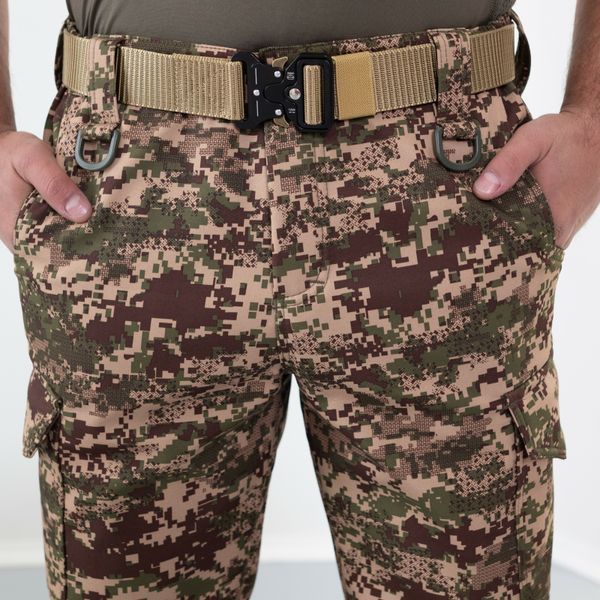 Штаны Soft Shell стрейч флис НГУ ЗИМА мужские, хищник M 25-2 фото