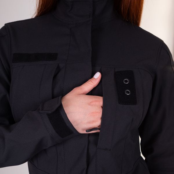 Кітель ПОЛІЦІЯ MID FLEX жіночий, чорний XL 113-5 фото