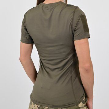 Футболка Jersey терморегуляція жіноча, олива S 2273973306 фото